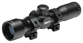 Crickett Crickett 4x32mm Scope Mil-dot - W/rings Black Matte Optics