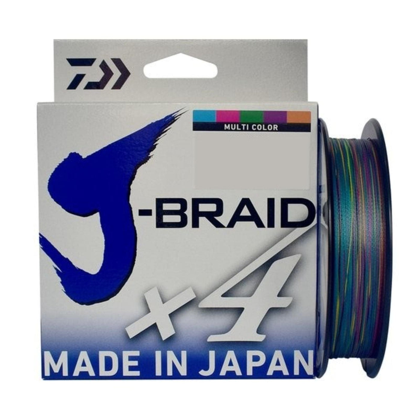 Daiwa Daiwa J-Braid X4 Filler Spool Multi-Color 300 Yds Fishing