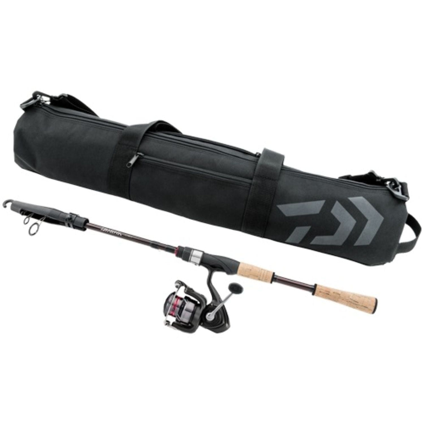 Daiwa Daiwa Travel PMC DTC25Bi72TMFSC 2500Reel 7ft Telescoping Rod Fishing