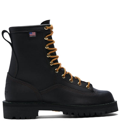 Danner Danner Womens Rain Forest 8" Work Boot Black / 5 / M Footwear