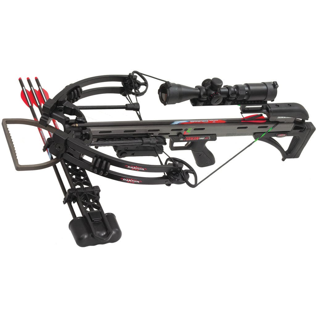 Darton Darton Toxin 150 Crossbow Black W/ Hunter Package Crossbows