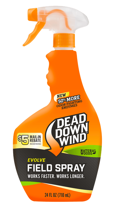 DEAD DOWN WIND (ARCUS) Dead Down Wind Field Spray Natural Woods 24 Oz. Hunting