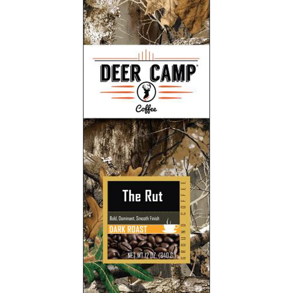 Deer Camp Deer Camp The Rut Coffee Realtree Edge 12 Oz. Ground Dark Food and Front End Sales