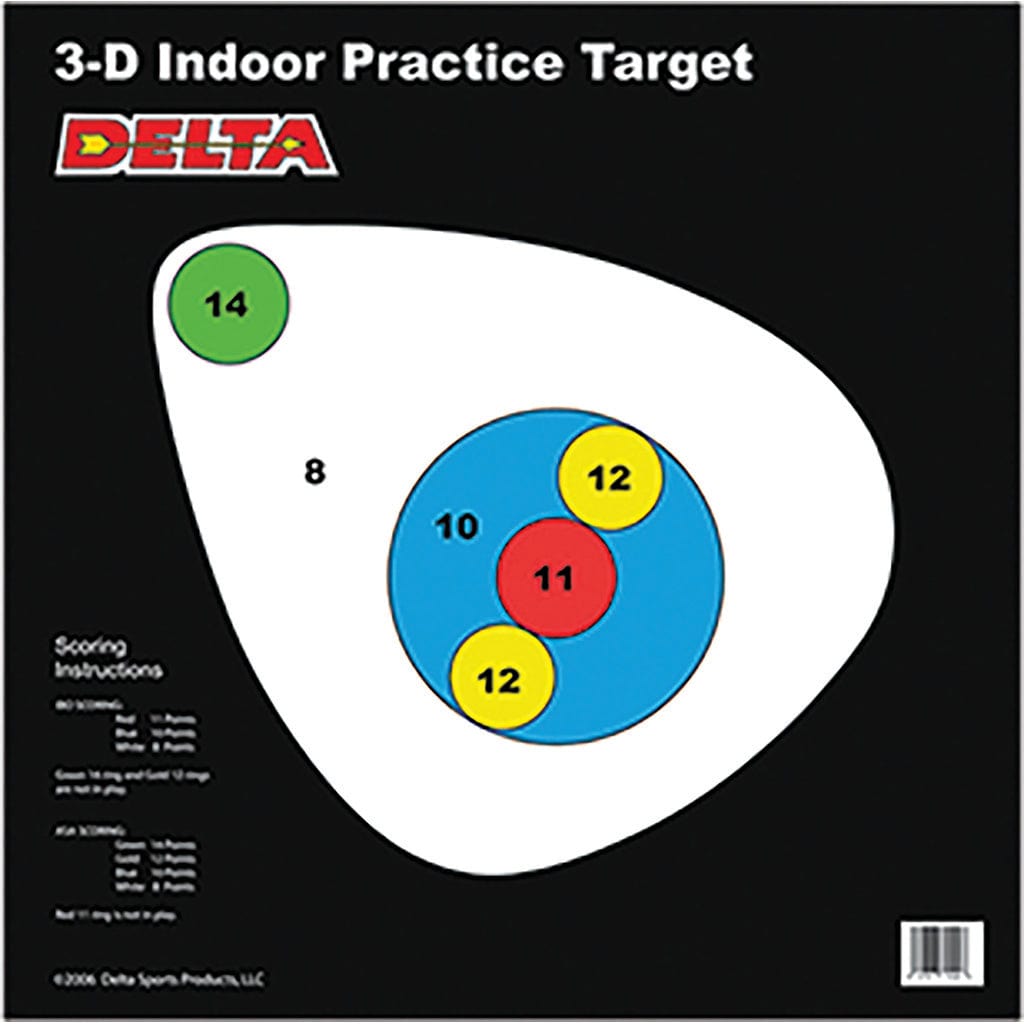 Delta Mckenzie Delta Asa Dair Target Right Facing 100 Pk. Targets