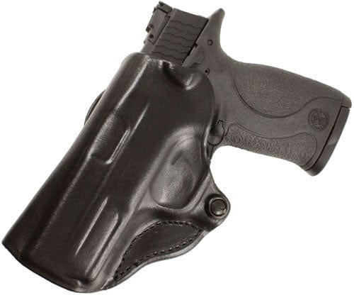 DeSantis Desantis Mini Scabbard Holster - Lh Owb Leather Sig P365 Black Holsters And Related Items