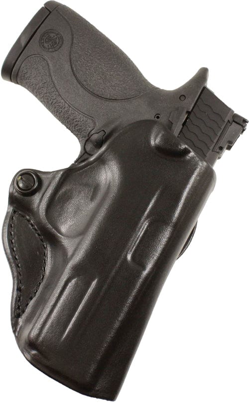 DeSantis Desantis Mini Scabbard Holster - Rh Owb Leather Kimber Micro Bl Black Holsters And Related Items