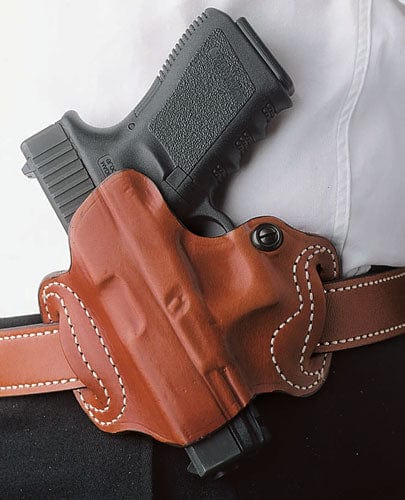 DeSantis Desantis Mini Slide Holster - Owb Lh Leather Sig P365 Tan Holsters And Related Items