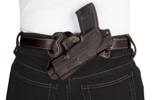 DeSantis Desantis Small Of Back Holster - Rh Owb Lthr For Glock 17/19 Bl Holsters And Related Items