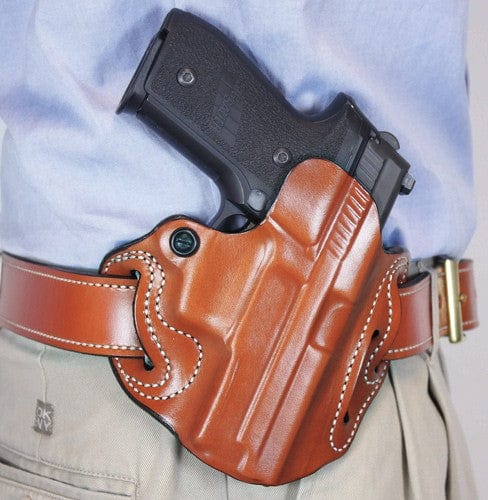 DeSantis Desantis Speed Scabbard Holstr - Rh Owb Leather Glk 172231 Tn Holsters And Related Items