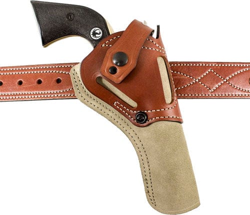 DeSantis Desantis Wild Hog Holster Lthr - Ambi Colt Saa 4 3/4" Natural Holsters And Related Items