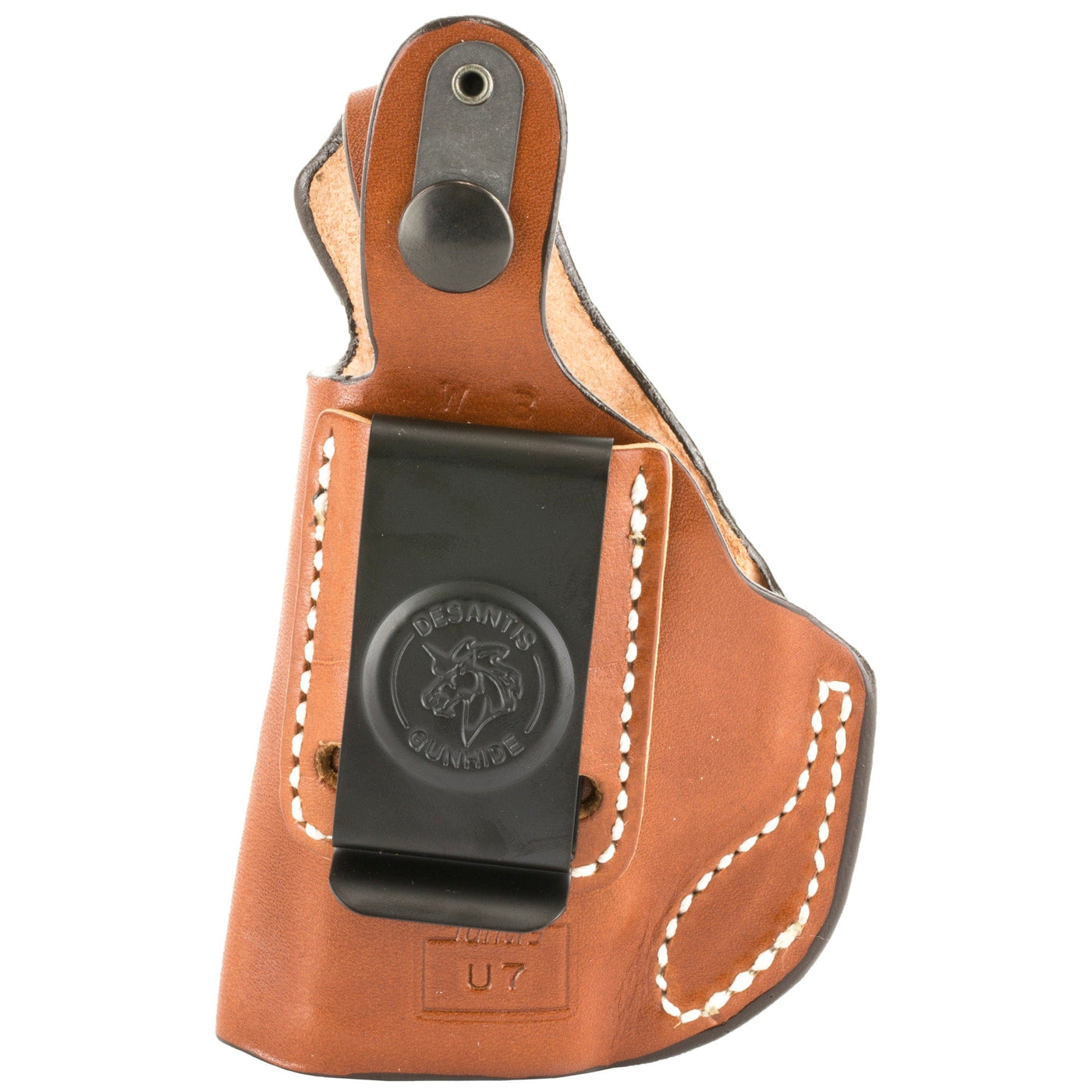 DeSantis Gunhide Desantis Maverick Holster Rh - Owb Leather S&w B-guard 380 Tn Tan Holsters