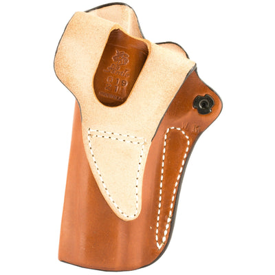 DeSantis Gunhide Desantis Mini Scabbard Holster - Rh Owb Leather 1911 5" Tan Holsters