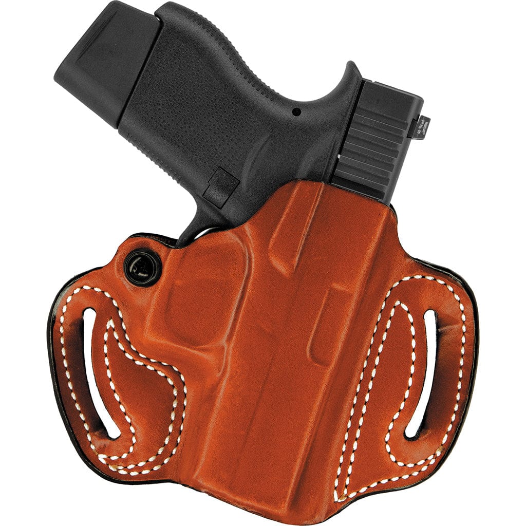 Desantis Gunhide Desantis Mini Slide Holster Glock 43/43x/48 Owb Rh Tan Firearm Accessories