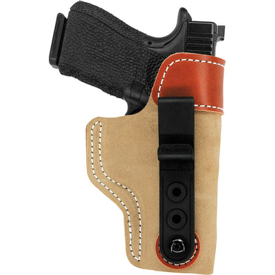 Desantis Gunhide Desantis Sof-tuck Holster Glock 17/22/31 Iwb Rh Natural Firearm Accessories