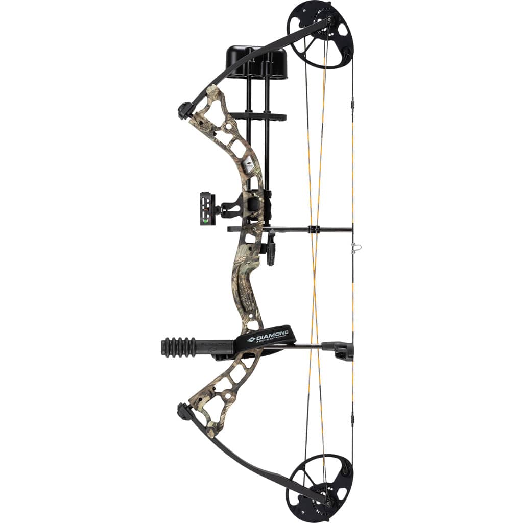 Diamond Diamond Infinite 305 Bow Package Mossy Oak Break Up Country 70 Lb. Rh Bows
