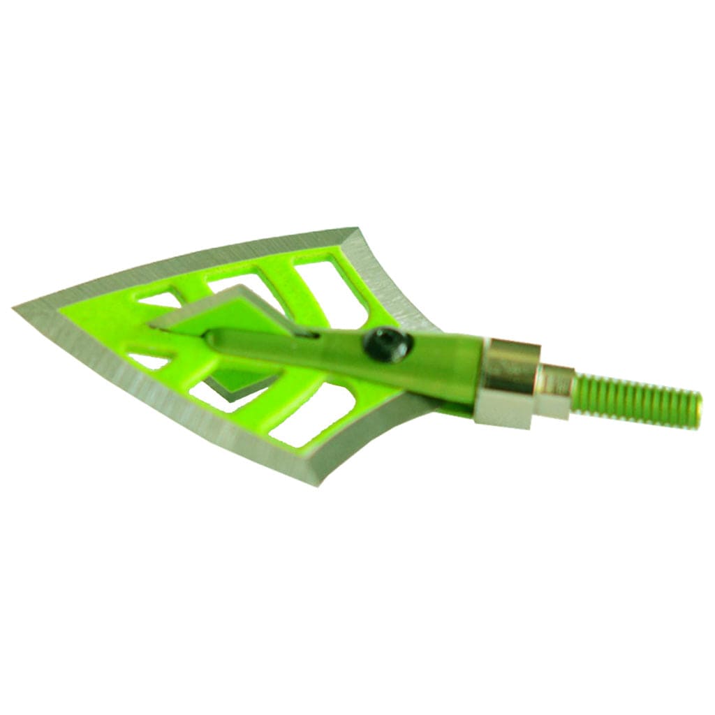 Dirtnap Gear Dirt Nap Gear Drt Broadheads Double Bevel Green 100/125 Gr. 3 Pk. Broadheads