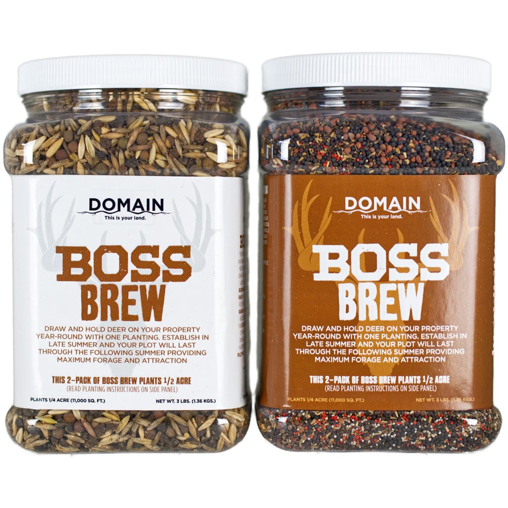 Domain Domain Boss Brew Seed 1/2 Acre Feeders and Attractants