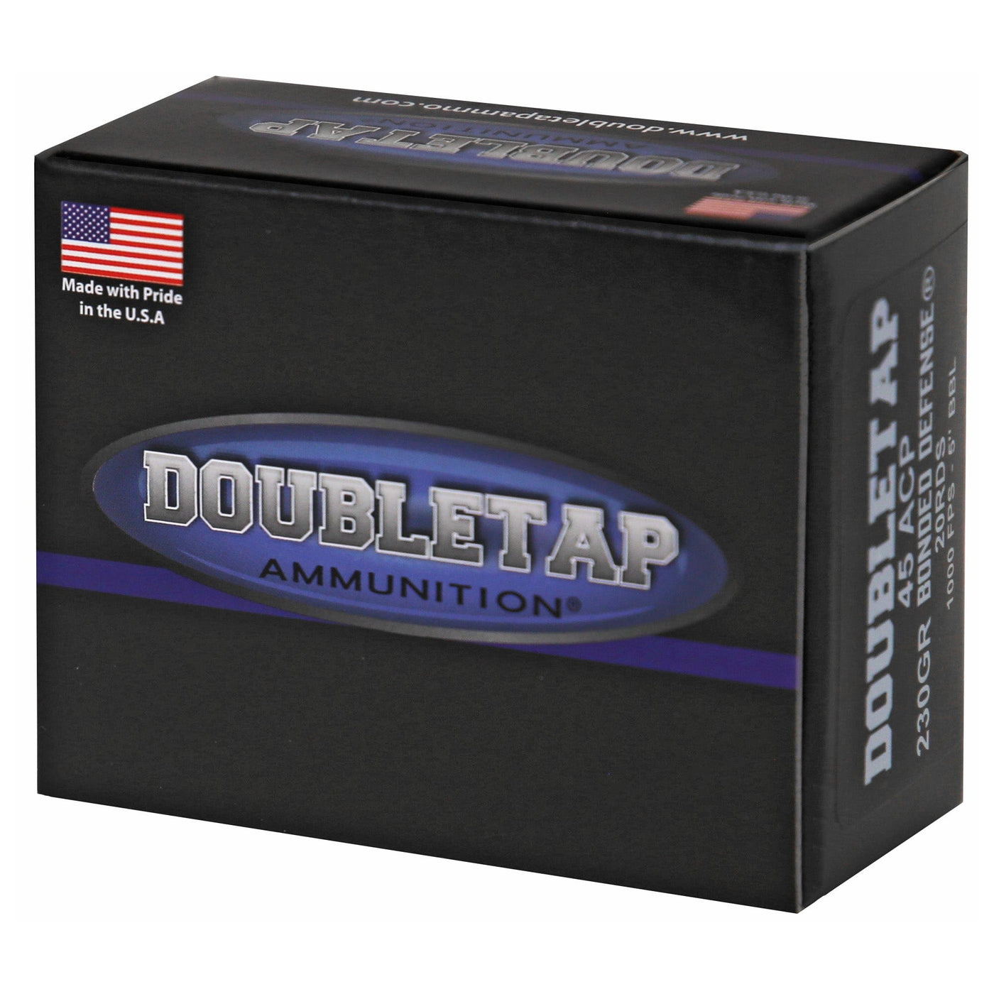 DoubleTap Ammunition Dbltap 45acp 230gr Jhp 20/1000 Ammunition