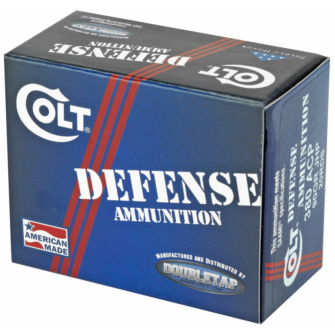 DoubleTap Ammunition Dbltap Cd 380acp 90gr Jhp 20/1000 Ammunition