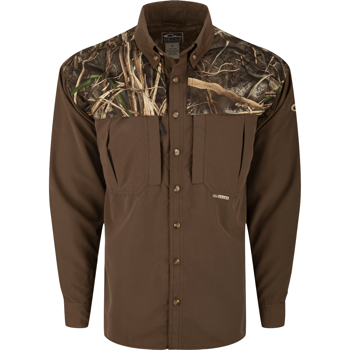 Drake Drake Vented Wingshooter's Shirt L/S Clothing