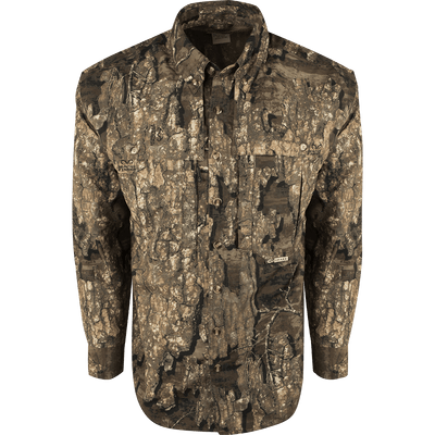 Drake Drake Vented Wingshooter's Shirt L/S Clothing