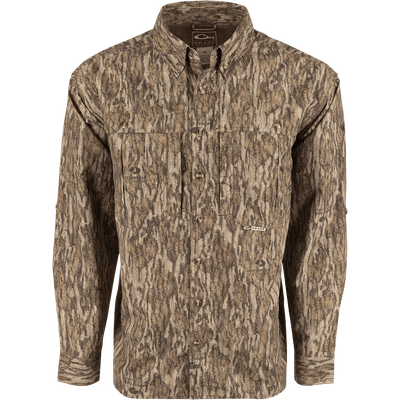 Drake Drake Vented Wingshooter's Shirt L/S Clothing