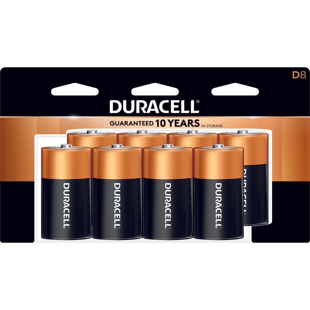 Duracell Duracell Coppertop Batteries D 8 Pk. Batteries and Acc