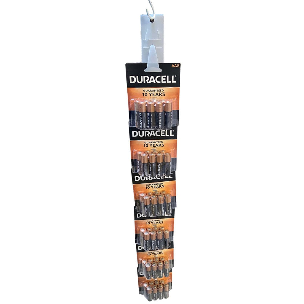 Duracell Duracell Coppertop Batteries Strip Clip 24 Aa 8 Pk. And 12 Aaa 8 Pks. Batteries and Acc