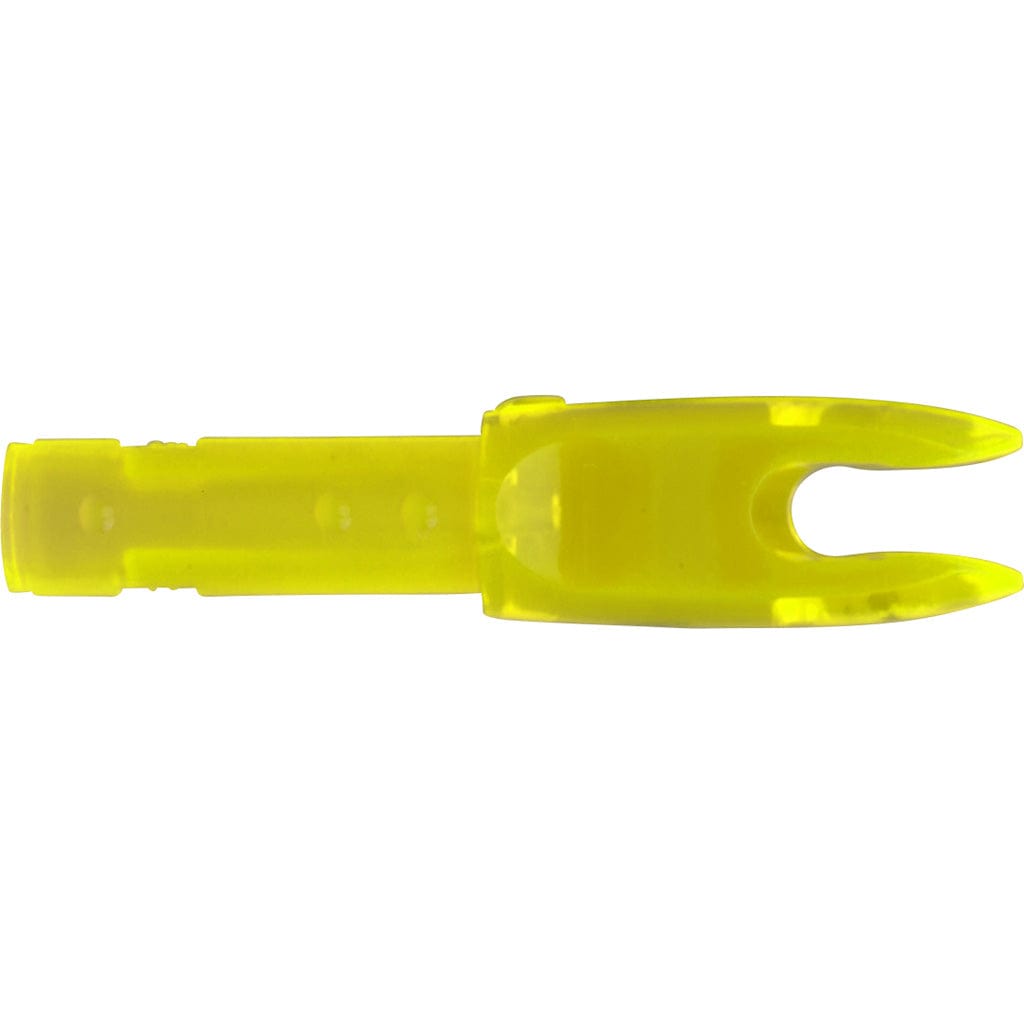 Easton Easton 4mm G Nocks Yellow Small Groove 12 Pk. Arrow Components