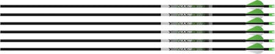 Easton Easton 5mm Axis Arrows 400 Blazer Vanes 6 Pk. Archery Accessories