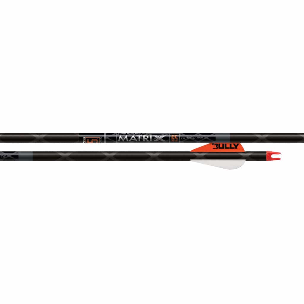 Easton Easton 6.5 Match Grade Arrows 250 2 In. Bully Vanes 6 Pk. Arrows and Shafts