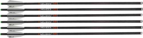 Easton Easton 9mm Crossbow Bolts 22 In. Aluminum Insert Flat Nock 6 Pk. Archery Accessories