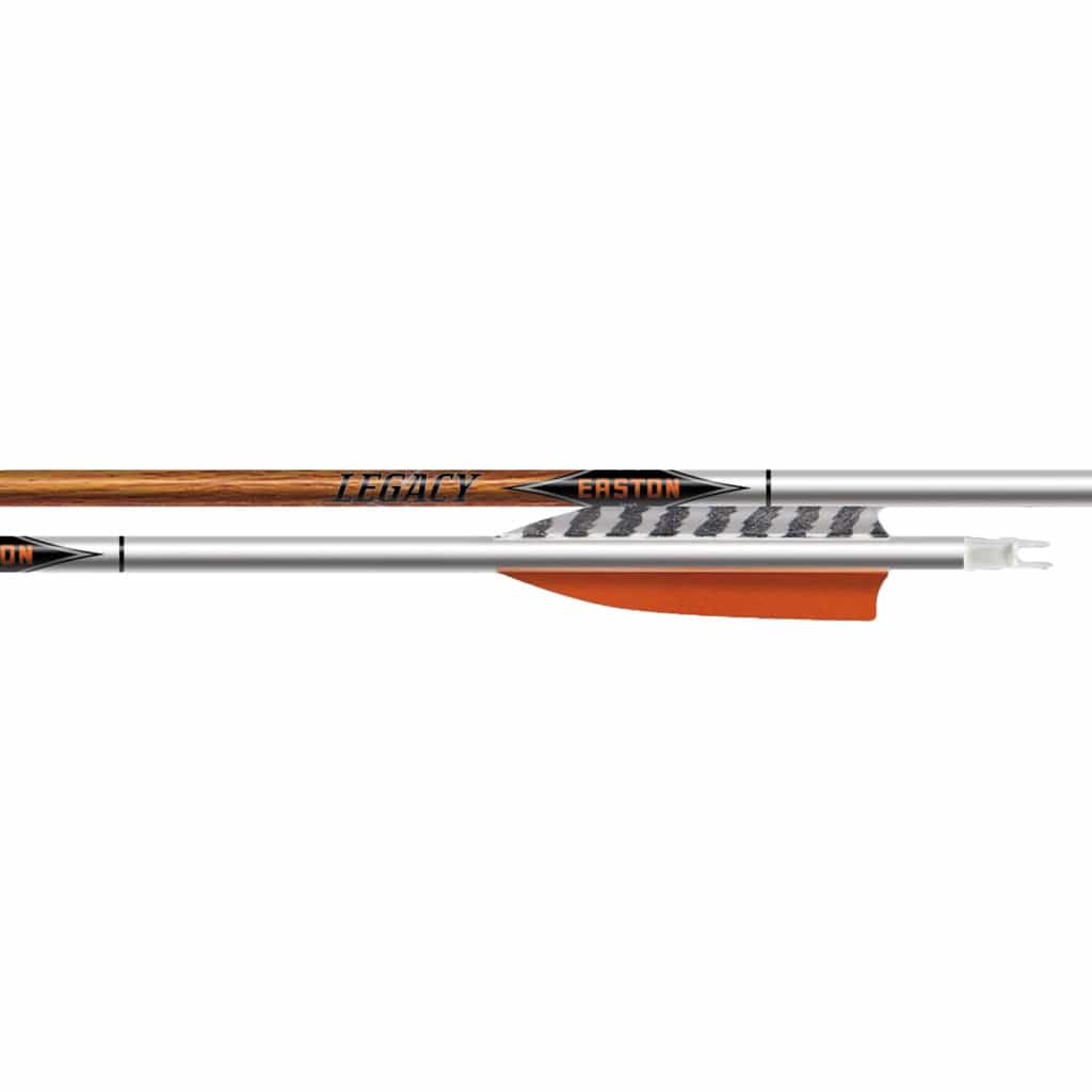 Easton Easton Carbon Legacy 5mm Arrows 4 In. Helical Feathers 340 6 Pk. Arrows and Shafts