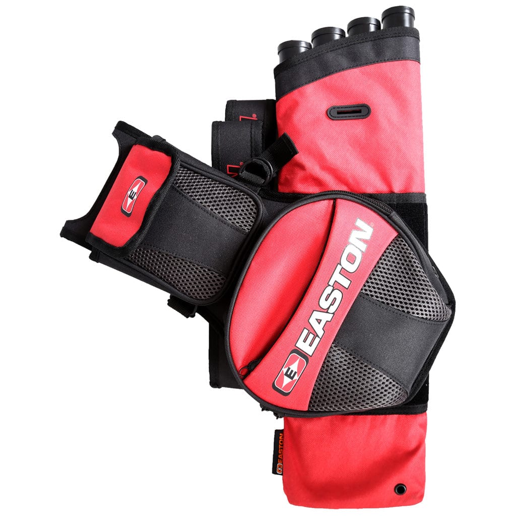 Easton Easton Flipside 4-tube Hip Quiver Red Rh/lh Quivers