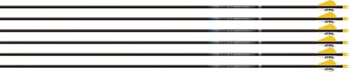 Easton Easton Sonic 6.0 Arrows Factory Helical 500 6 Pk. Archery Accessories