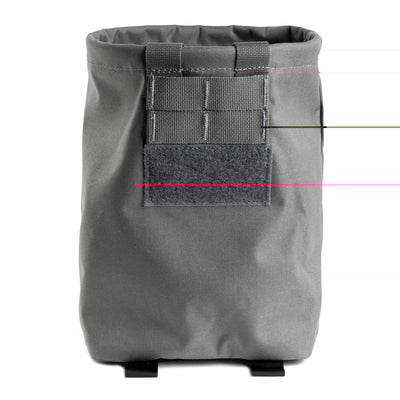 Edgar Sherman Design Esd Sap Bucket Dump Pouch Wolf Gray Holsters