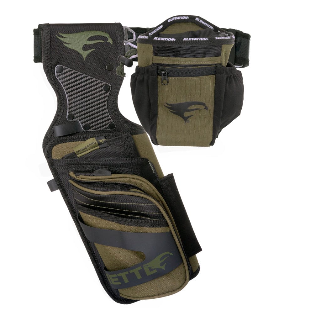 Elevation Elevation Mettle Field Quiver Package Ambush Green Lh Quivers