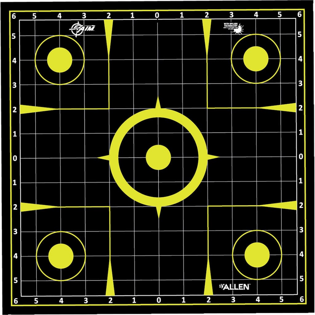Ezaim Ezaim Pull-n-shoot Splash Sight-in Target Roll 12x12 8 Pk. Shooting Gear and Acc