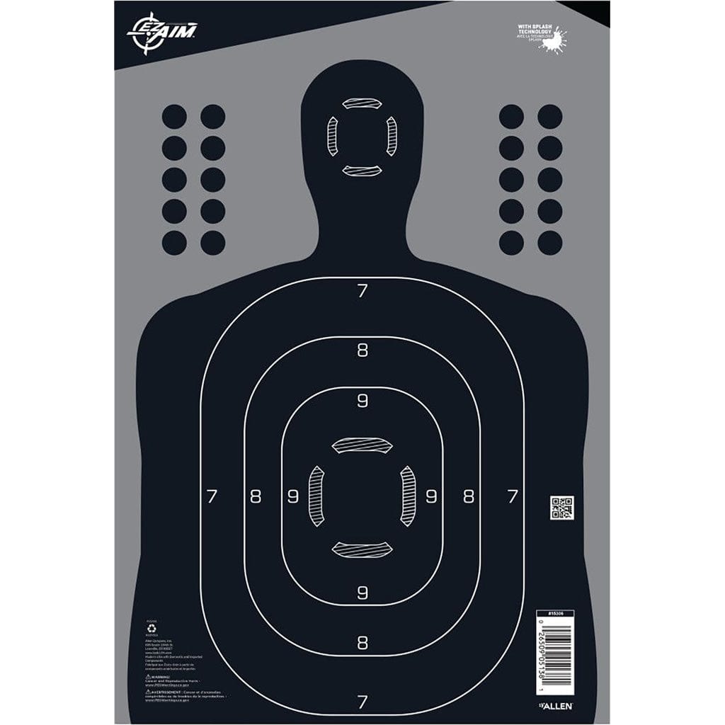 Ezaim Ezaim Splash Silhouette Adhesive Targets 13x18 100 Pk. Shooting Gear and Acc