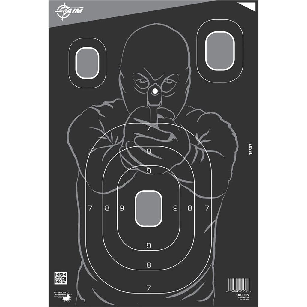 Ezaim Ezaim Splash Silhouette Targets 12x18 100 Pk. Shooting Gear and Acc