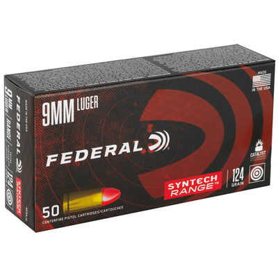 Federal Fed Ae 9mm 124gr Tsj 50/500 Ammunition