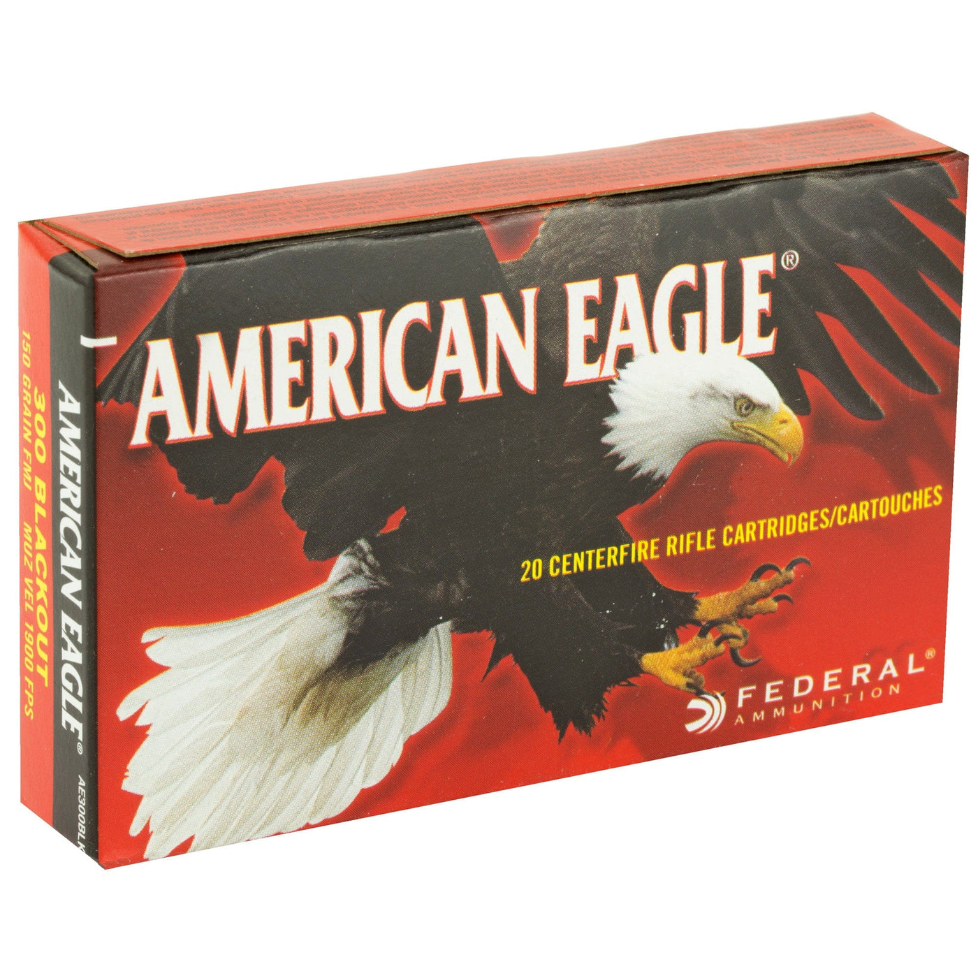 Federal Fed Am Eagle 300blk 150gr Fmj 20/500 Ammunition