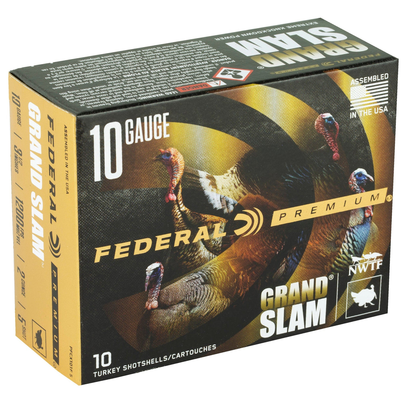 Federal Fed Grand Slam 10ga 3.5" #5 2oz 10/5 Ammunition