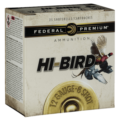 Federal Fed Hi-bird 12ga 2.75" #8 25/250 Ammo