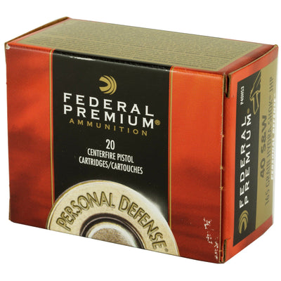 Federal Fed Hydra-shok 40s&w 165gr 20/500 Ammunition