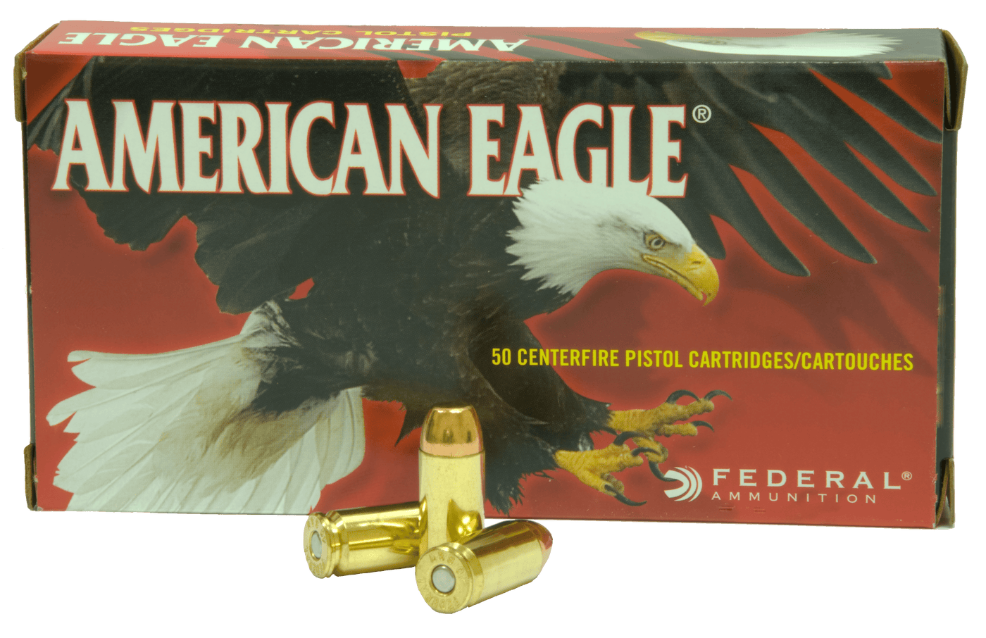 Federal Federal American Eagle Pistol Ammo 40 S&w 180 Gr. Full Metal Jacket 50 Rd. Ammo