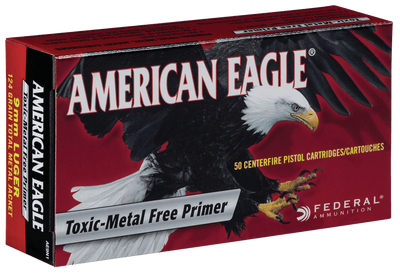 Federal Federal American Eagle Pistol Ammo 9mm Luger 115 Gr. Full Metal Jacket 50 Rd. Ammo
