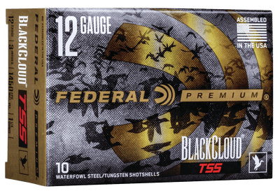 Federal Federal Black Cloud Tss Load 12 Gauge 3 In. 1 1/4 Oz. 3,9 Shot 10 Rd. Ammo