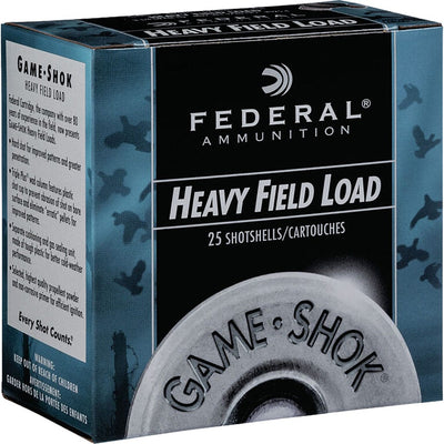 Federal Federal Game-shok Heavy Field Load 12 Ga. 2.75 In. 1 1/4 Oz. 4 Shot 25 Rd. Ammo