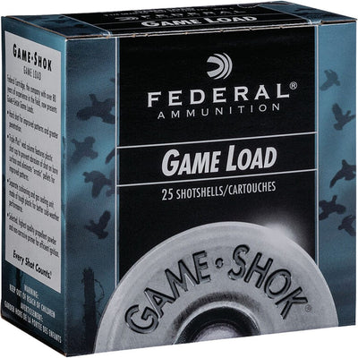 Federal Federal Game-shok Upland Load 12 Ga. 2.75 In. 1 Oz. 6 Shot 25 Rd. Ammo